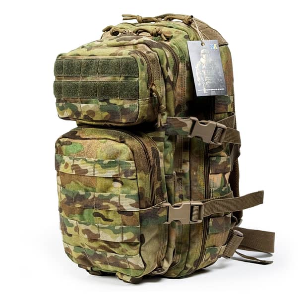 1 - Тактический походный рюкзак объемом 20 литров в цвете Мультикам