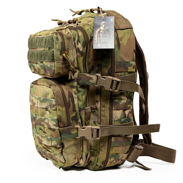 2 - Тактический походный рюкзак объемом 20 литров в цвете Мультикам