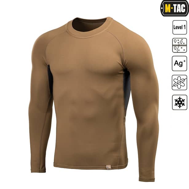 7 - Комплект термобілизни M-Tac ThermoLine. Колір Койот