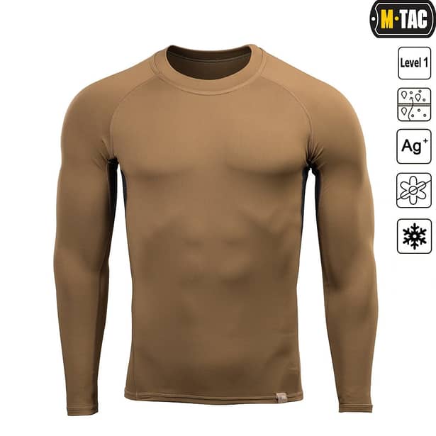 6 - Комплект термобілизни M-Tac ThermoLine. Колір Койот