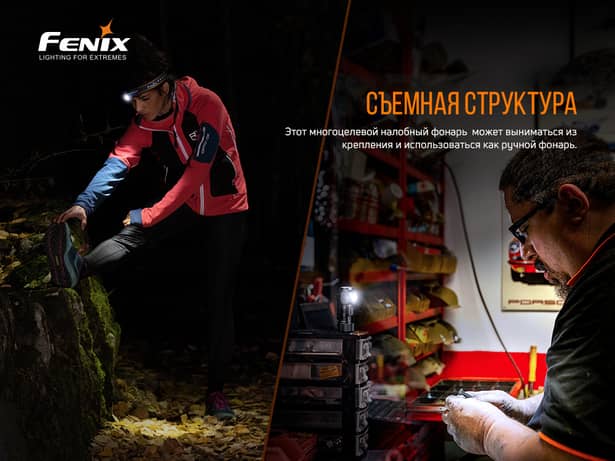 14 - Ліхтар налобний Fenix HM50R V2.0