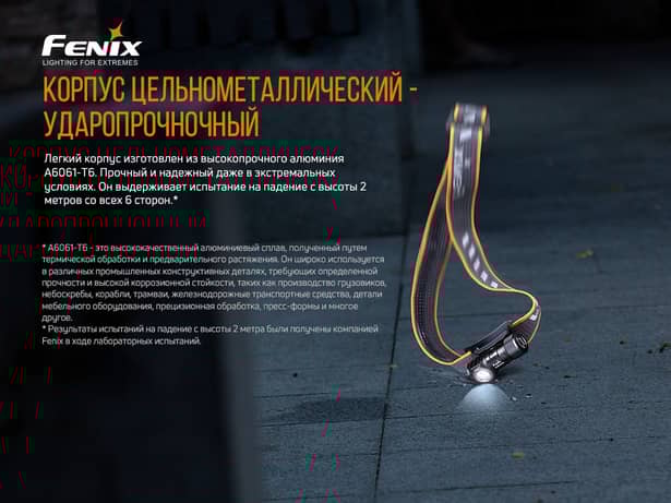 6 - Ліхтар налобний Fenix HM50R V2.0