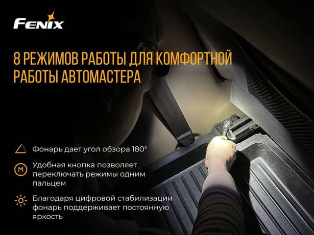 7 - Ліхтар налобний Fenix HM70R