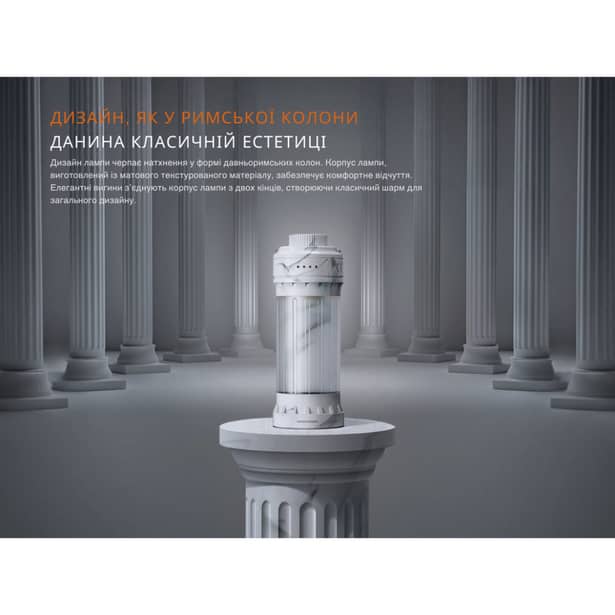 14 - Ліхтар кемпінговий Fenix CL22R, темно-зелений