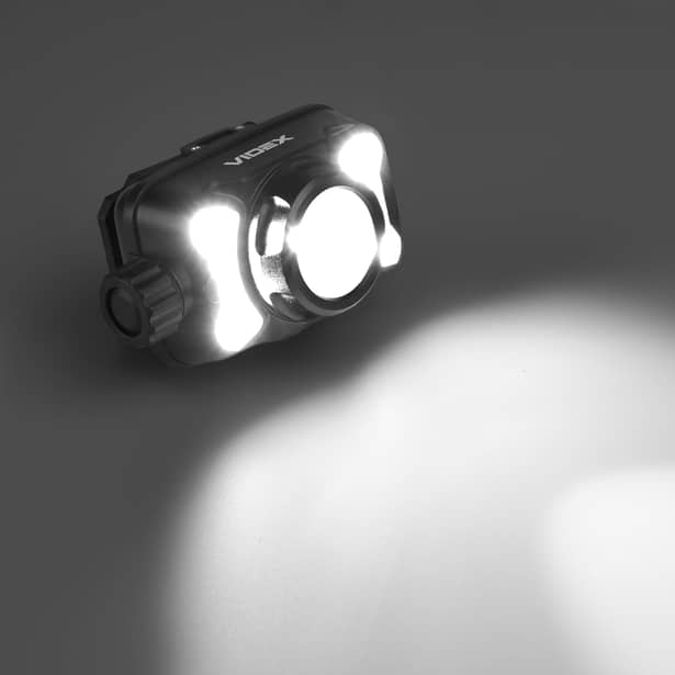 4 - Налобний світлодіодний ліхтар VIDEX 700Lm 5000K