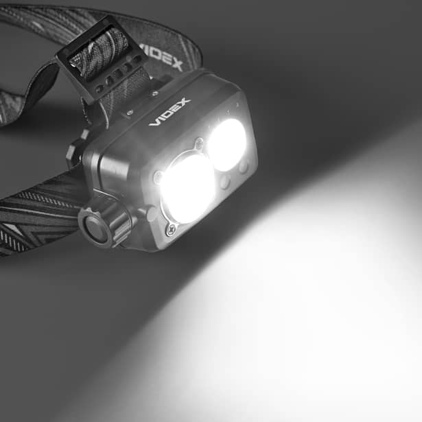 5 - Налобний світлодіодний ліхтар VIDEX 600Lm 5000K