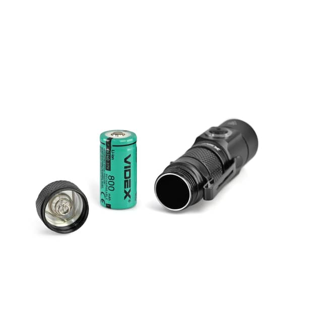 4 - Портативний світлодіодний ліхтарик VIDEX 300Lm 5000K