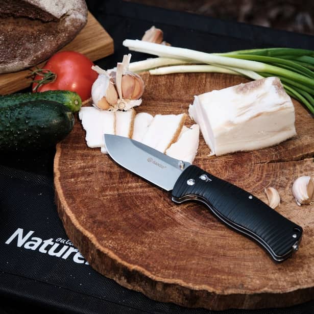 34 - Ніж складаний Ganzo G720-B чорний