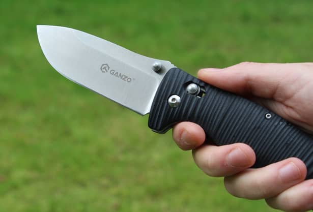 16 - Ніж складаний Ganzo G720-B чорний