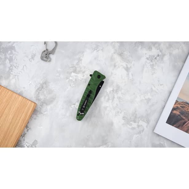 6 - Ніж складаний Ganzo G620g-1 зелений