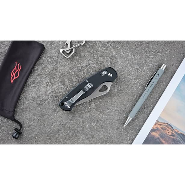 7 - Нож складной Ganzo G729-BK, черный