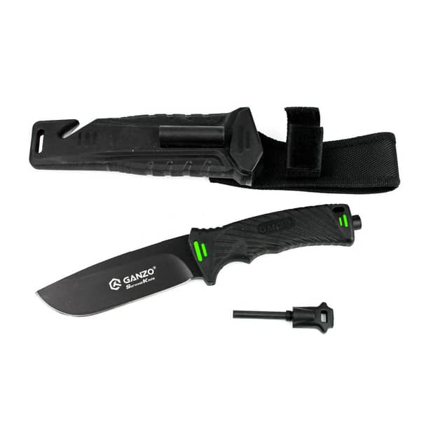 3 - Нож Ganzo G8012, черный