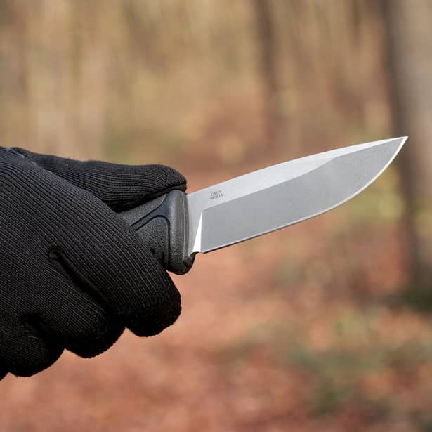 9 - Нож с ножнами Ganzo G807-BK, чорний