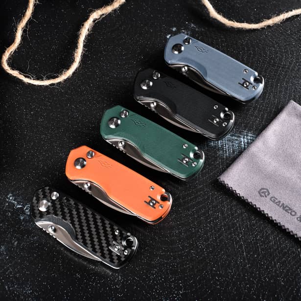 9 - Нож складной Ganzo Firebird FH925-CF карбон