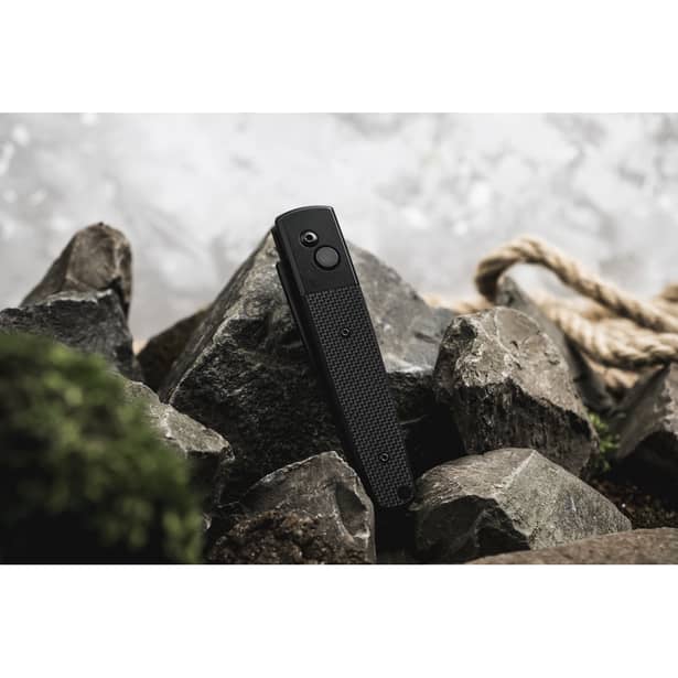 10 - Нож складной Ganzo G721-B черный клинок