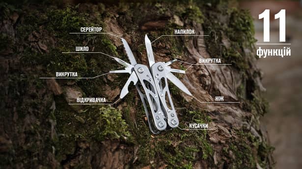 4 - Мультитул Multi Tool Ganzo G104 S