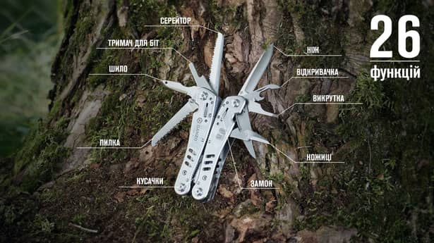 4 - Мультитул Multi Tool Ganzo G301-H