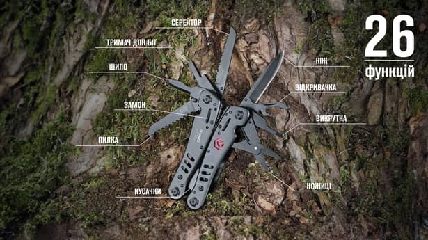 4 - Мультитул Multi Tool Ganzo G302-В