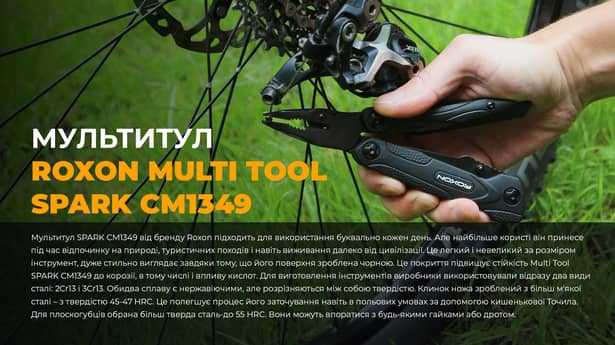 5 - Мультитул Roxon SPARK CM1349