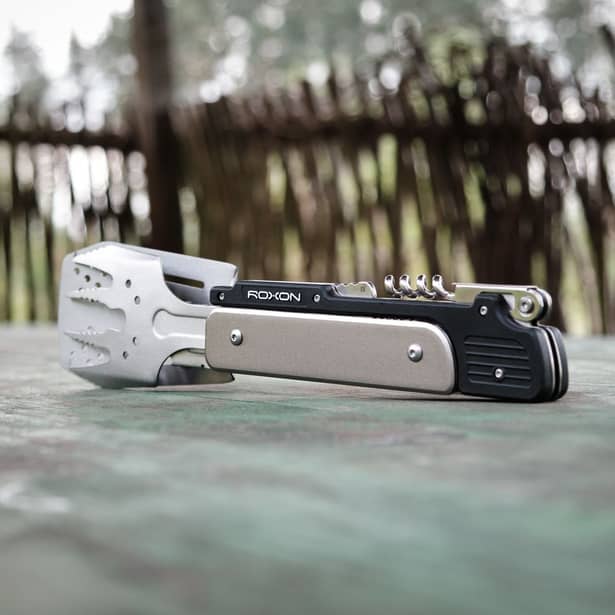 8 - Компактний набір для барбекю Roxon S601 металевий