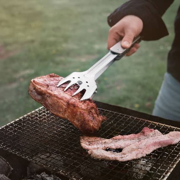 16 - Компактний набір для барбекю Roxon S601 металевий