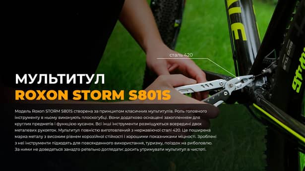 14 - Мультитул Roxon Storm S801S