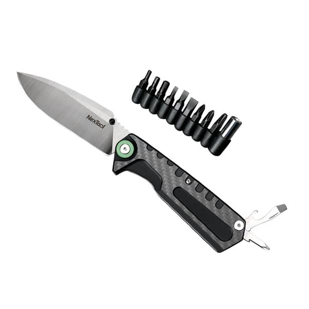 1 - Багатофункціональний ніж Xiaomi NexTool 3 в 1 NE20021 Black (6945064210863)