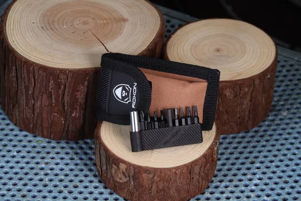 9 - Міні мультитул Roxon M2 зі змінними бітами, сірий