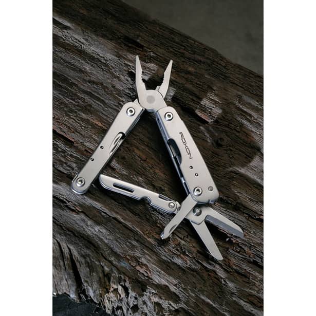 13 - Міні мультитул Roxon M2 зі змінними бітами, сірий