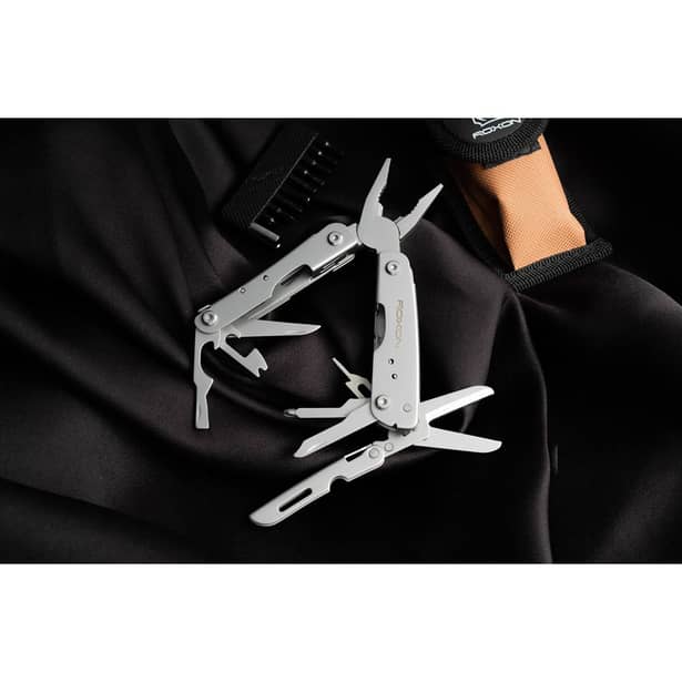 15 - Міні мультитул Roxon M2 зі змінними бітами, сірий