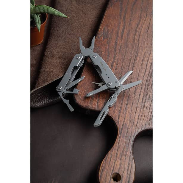 16 - Міні мультитул Roxon M2 зі змінними бітами, сірий