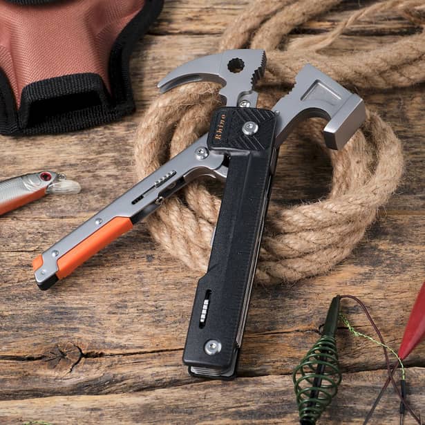 15 - Мультитул-молоток Roxon H1, чорний