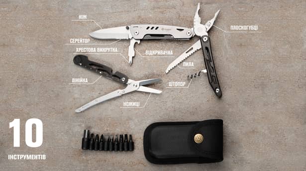 4 - Мультитул Multi Tool Ganzo G304