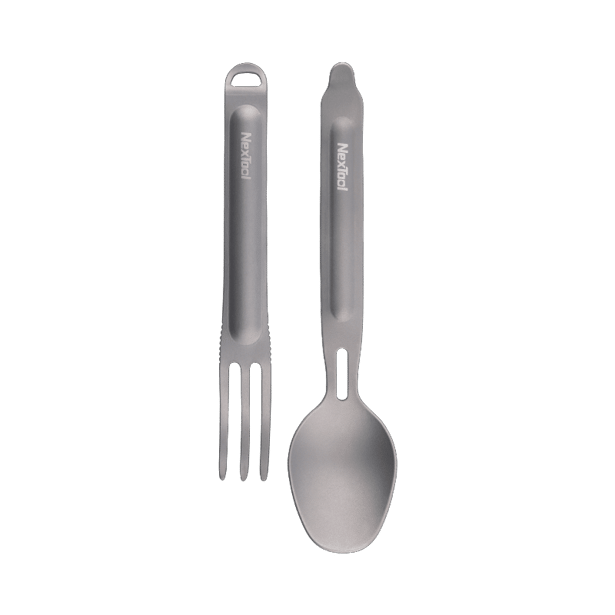 2 - Столовый прибор NexTool Outdoor Spoon Fork NE0124