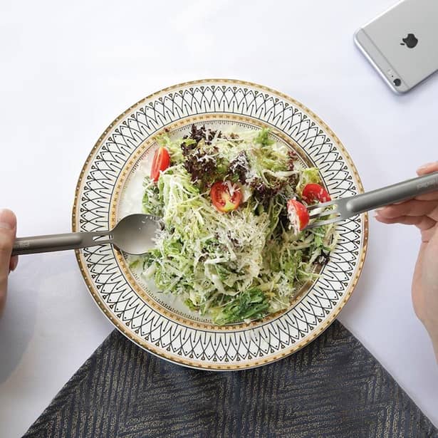 5 - Столовый прибор NexTool Outdoor Spoon Fork NE0124