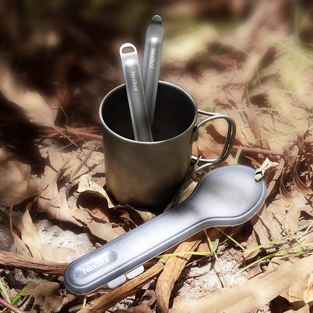10 - Столовый прибор NexTool Outdoor Spoon Fork NE0124