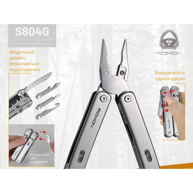 5 - Мультитул Roxon Flex S804