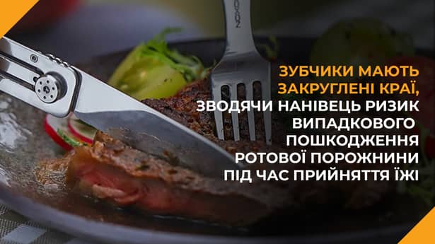 6 - Набор столовых приборов Roxon C1S 3 in1 (ложка, вилка, нож), нержавеющая сталь