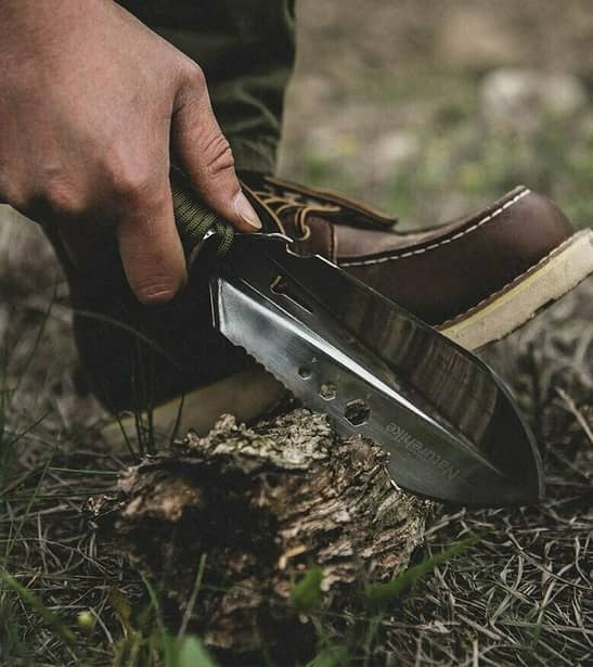 3 - Лопата многофункциональная из нержавеющей стали и паракордом Naturehike NH20GJ001