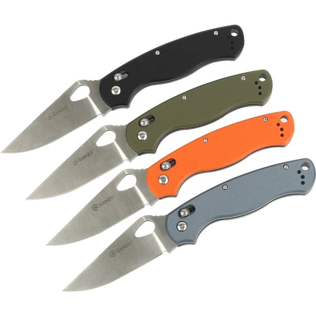 7 - Нож складной Ganzo G729-GR, зеленый