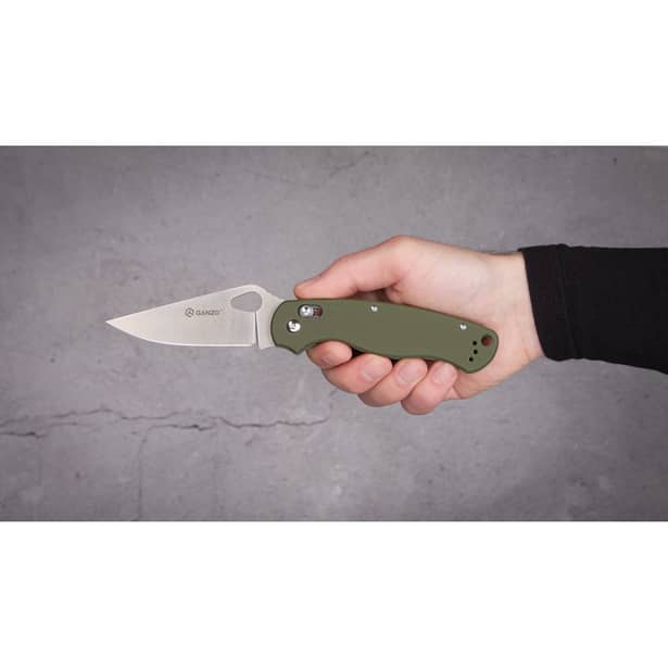 11 - Нож складной Ganzo G729-GR, зеленый