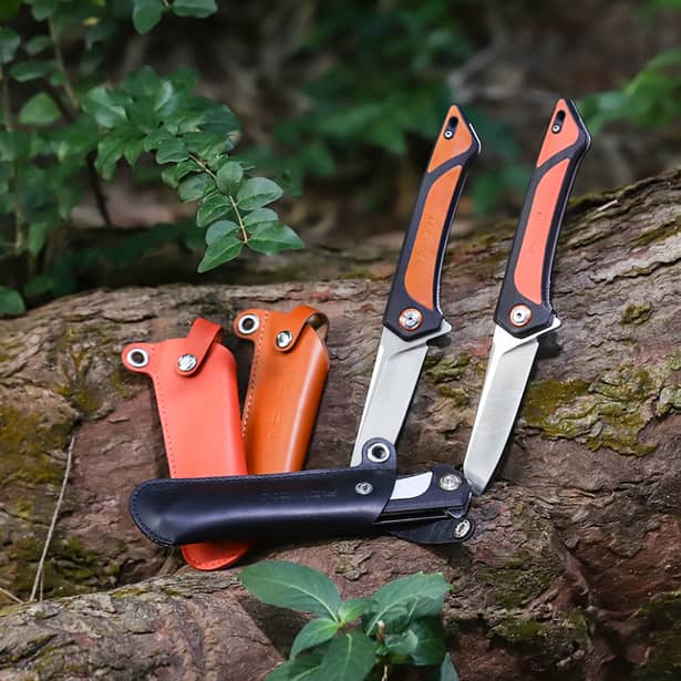 3 - Чехол кожаный для ножа Roxon К2, черный