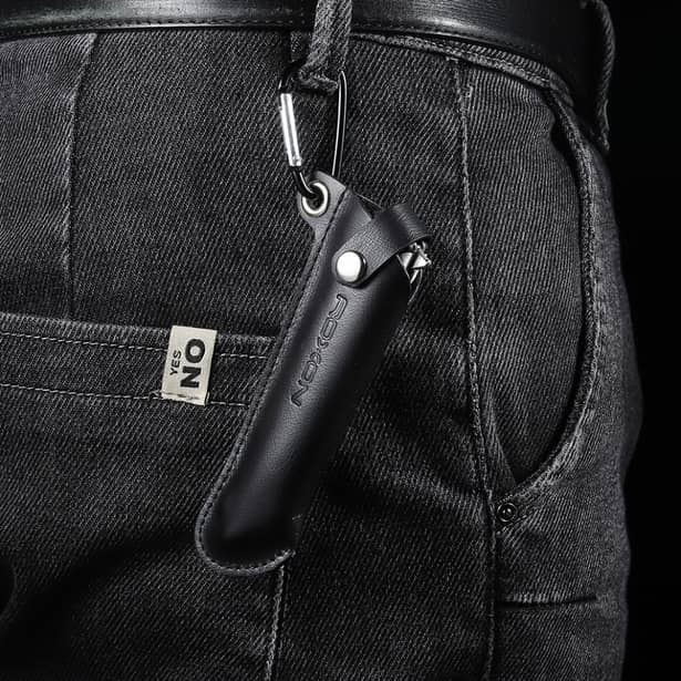 2 - Чехол кожаный для ножа Roxon К3, черный