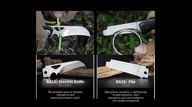 9 - Нож складной Roxon S502U, черный