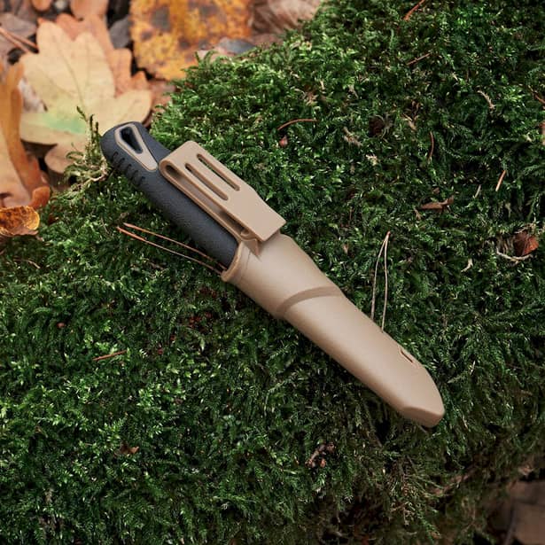 15 - Нож с ножнами Ganzo G807-DY, бежевый