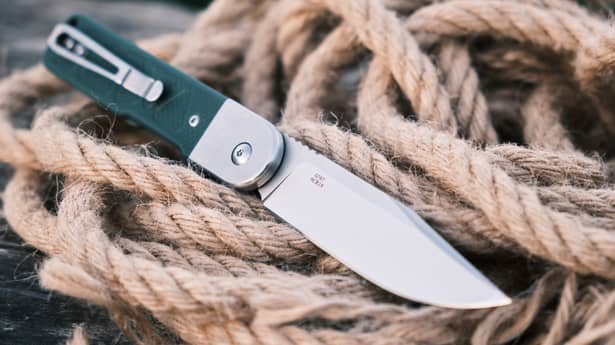 5 - Нож складной Ganzo G767-GB, зеленый