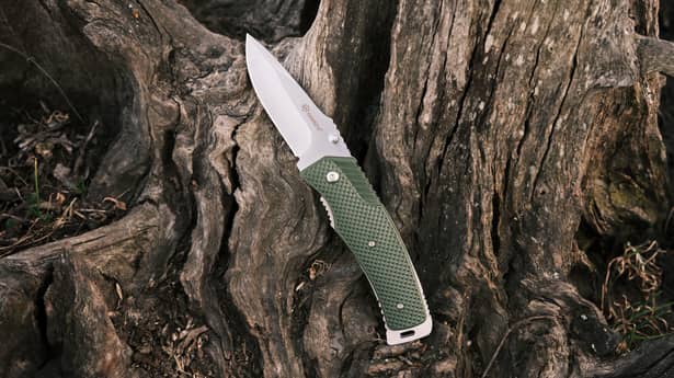 7 - Нож складной Ganzo G618-GR, зеленый