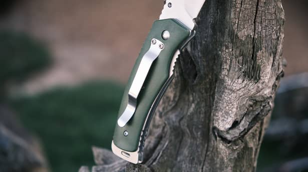 9 - Нож складной Ganzo G618-GR, зеленый