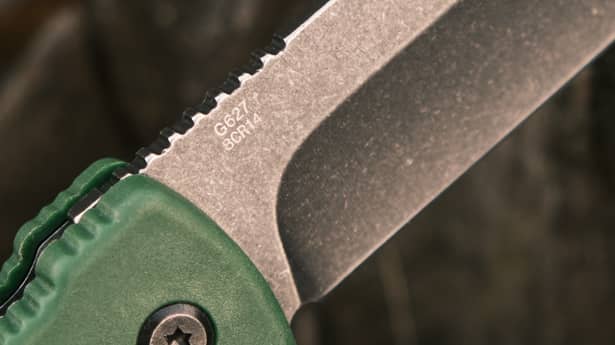 9 - Нож складной Ganzo G627-GR, зеленый