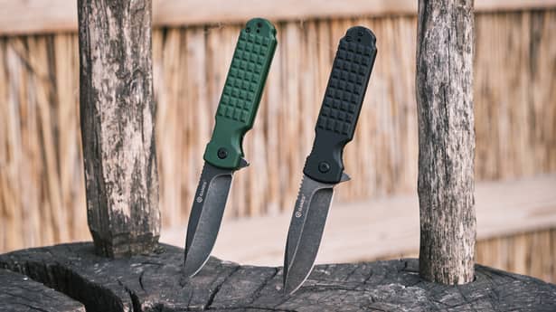 12 - Нож складной Ganzo G627-GR, зеленый